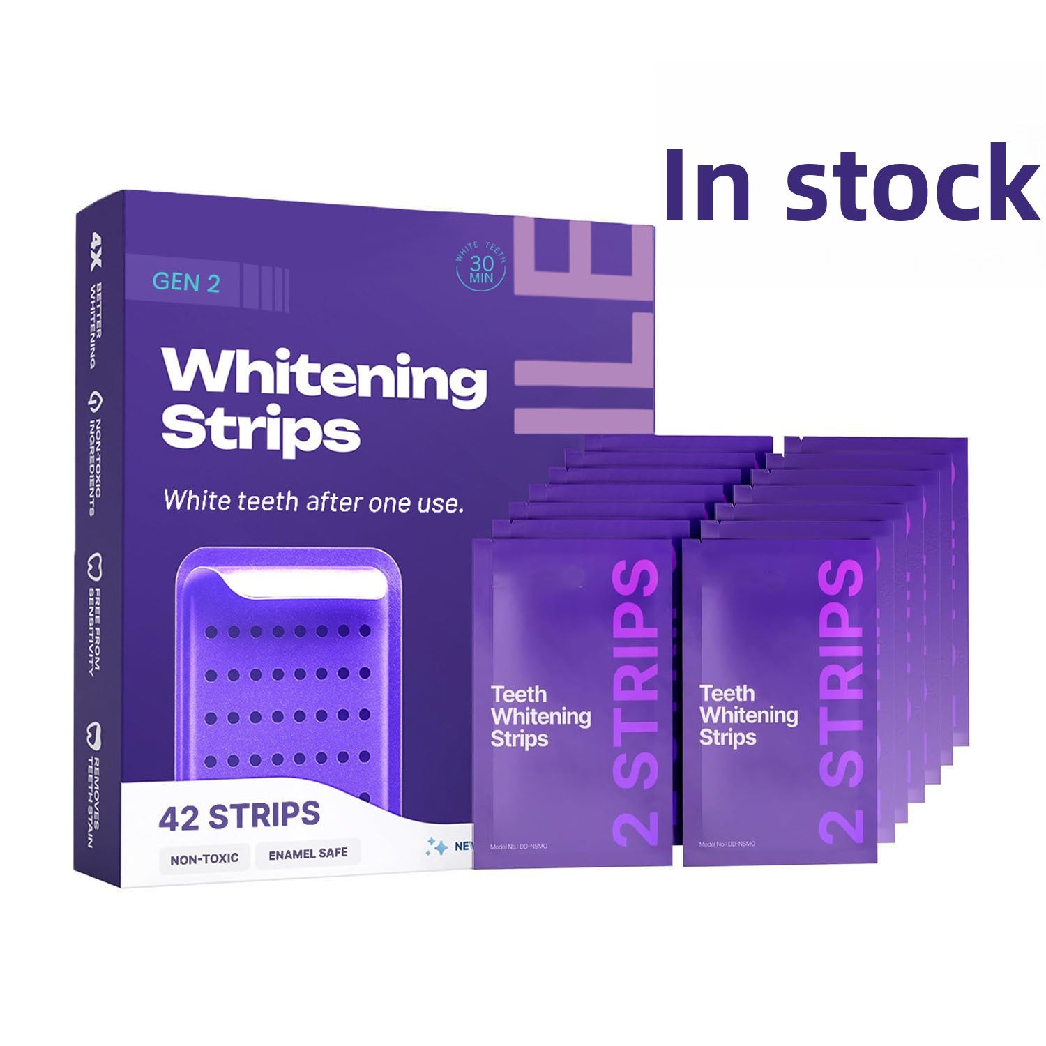 Teeth whitening strips