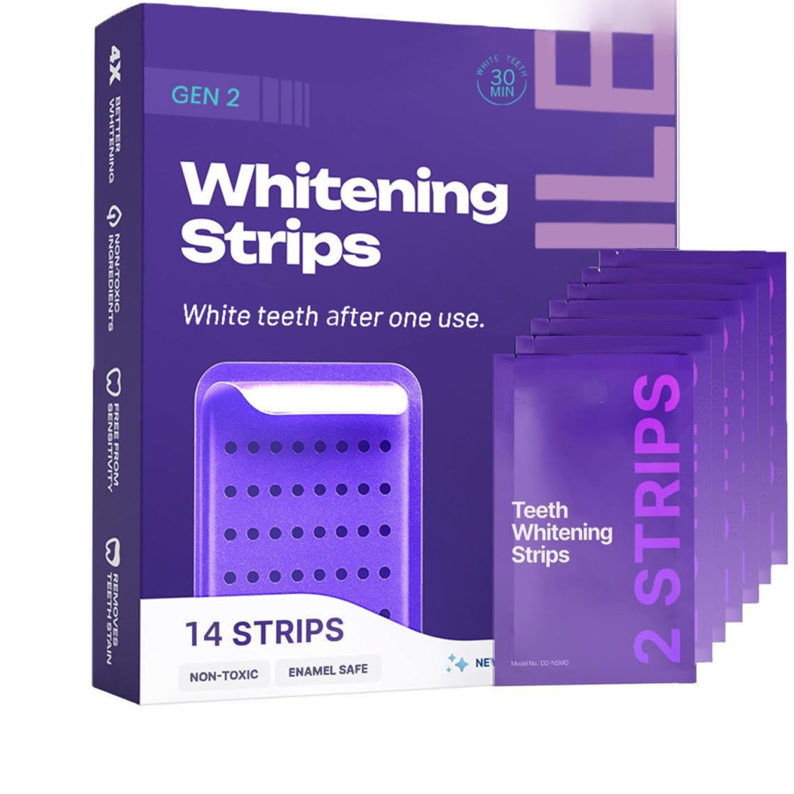 Teeth whitening strips